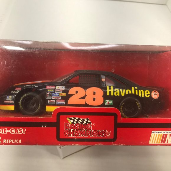 Racing Champions 1993 Davey Allison #28 Stock Car 1:24 Scale Die Cast New - Picture 11 of 12